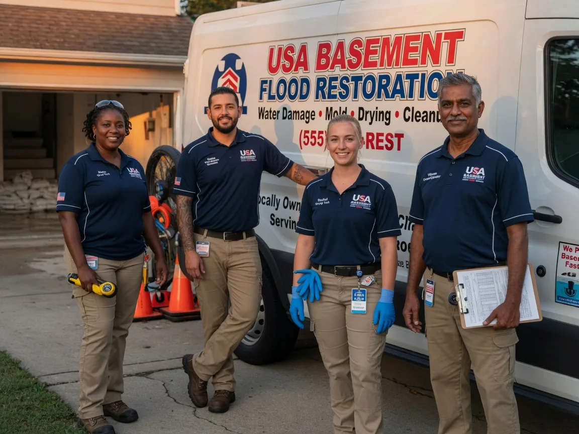 Basement Flood Cleanup company in Bush, LA