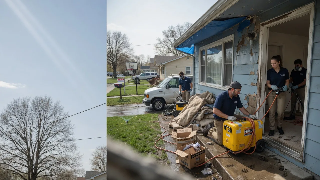 Basement Flood Cleanup in Bush, LA near me